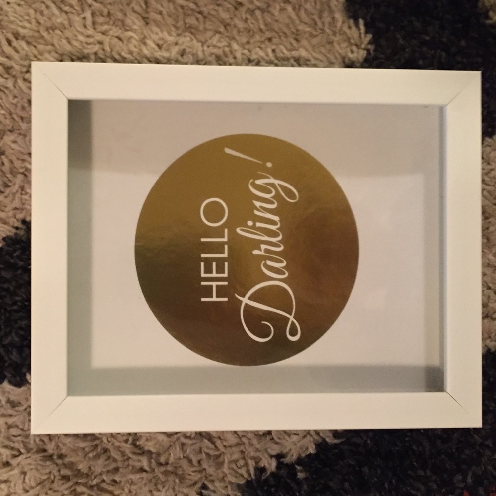 Set of 4 wall decor